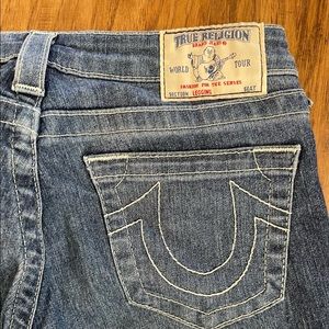 True Religion low rise skinny Jean (barely worn)